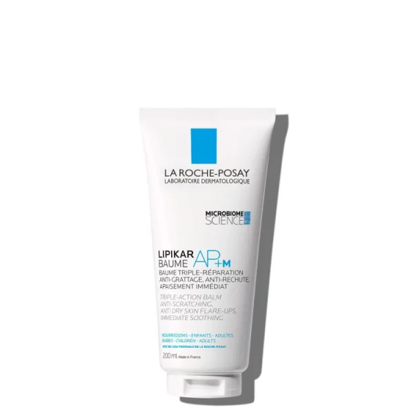 La Roche-Posay Lipikar Baume AP+M مهدئ ومسكن Repairing & Anti-Itch Face & Body كريم for Very Dry & Atopy-Prone Skin