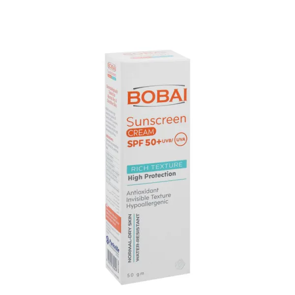 Bobai Hypoallergenic Water-Resistant Antioxidant Invisible Facial واقي شمس for Normal Dry & Sensitive Skin SPF50+