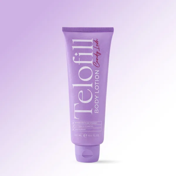 Telofill Lightening & مرطب ومغذي Body لوشن Candy Lush Scent with Sulfora White & فيتامين E