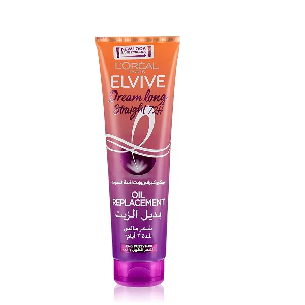 لتر'Oreal Elvive Dream Long 72H Straightening زيت Replacement for Long & Frizzy Hair