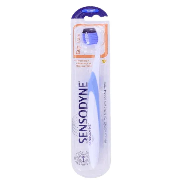 سنسوداين Gum للعناية Dark Blue Soft فرشاة أسنان for Sensitive Teeth