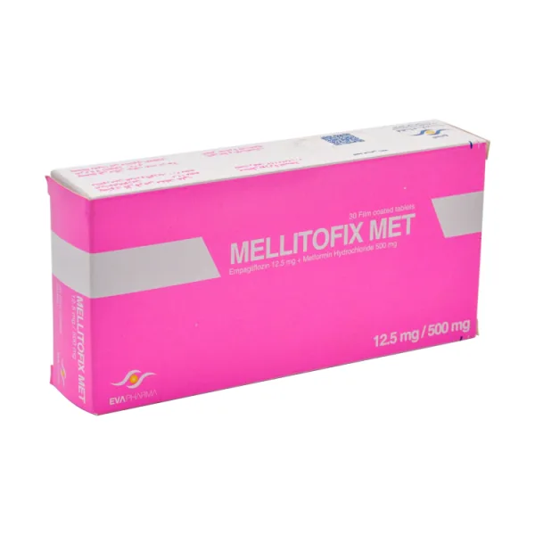 Mellitofix Met 12.5 مجم Empagliflozin & 500 مجم Metformin Hydrochloride