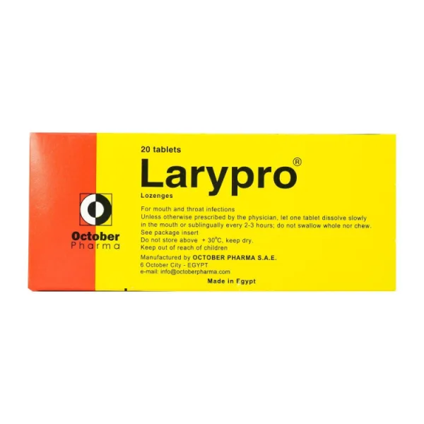 Larypro Lozenges for Mouth & Throat Infections