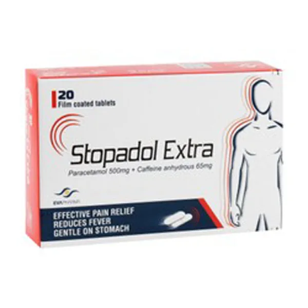 Stopadol إكسترا 500 مجم Paracetamol Pain Killer