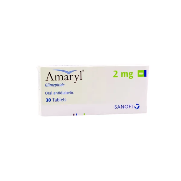 Amaryl 2 مجم Glimepiride Antidiabetic