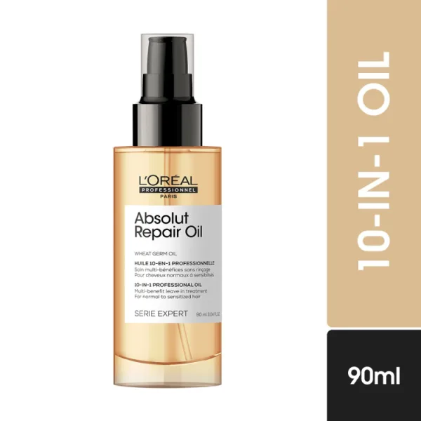 لتر'Oreal Absolut 10in1 Repairing زيت with Wheat Germ for Normal to Sensitized Hair