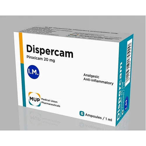 Dispercam 20 مجم Piroxicam Analgesic & Anti-Inflammatory
