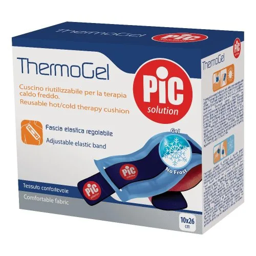 Pic محلول Thermogel Reusable Hot & Cold Therapy Cushion with Elasticated Strap (10x26cm)