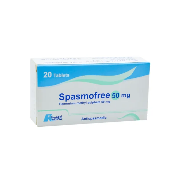 Spasmofree 50 مجم Tiemonium Methylsulfate